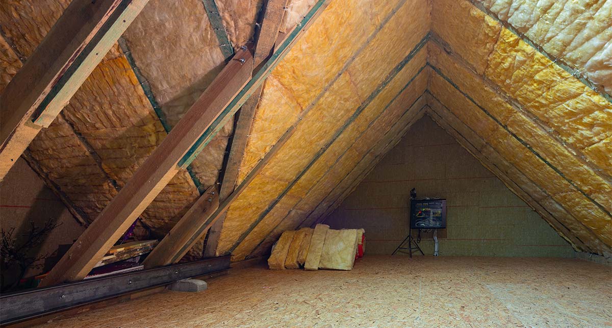 A well insulated attic. If you don't want to have you pipes freeze, insullation is a good way to prevent frozen pipes